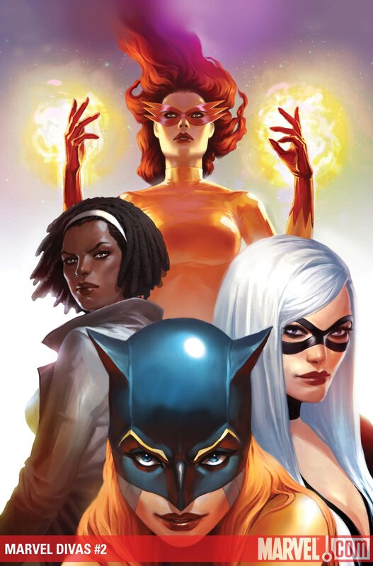 Marvel Divas #2 cover