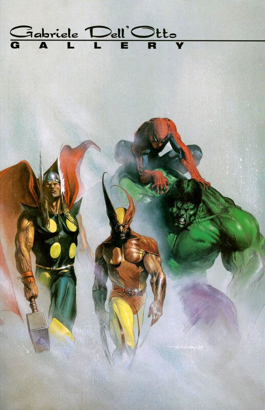 Marvel heroes gallery art