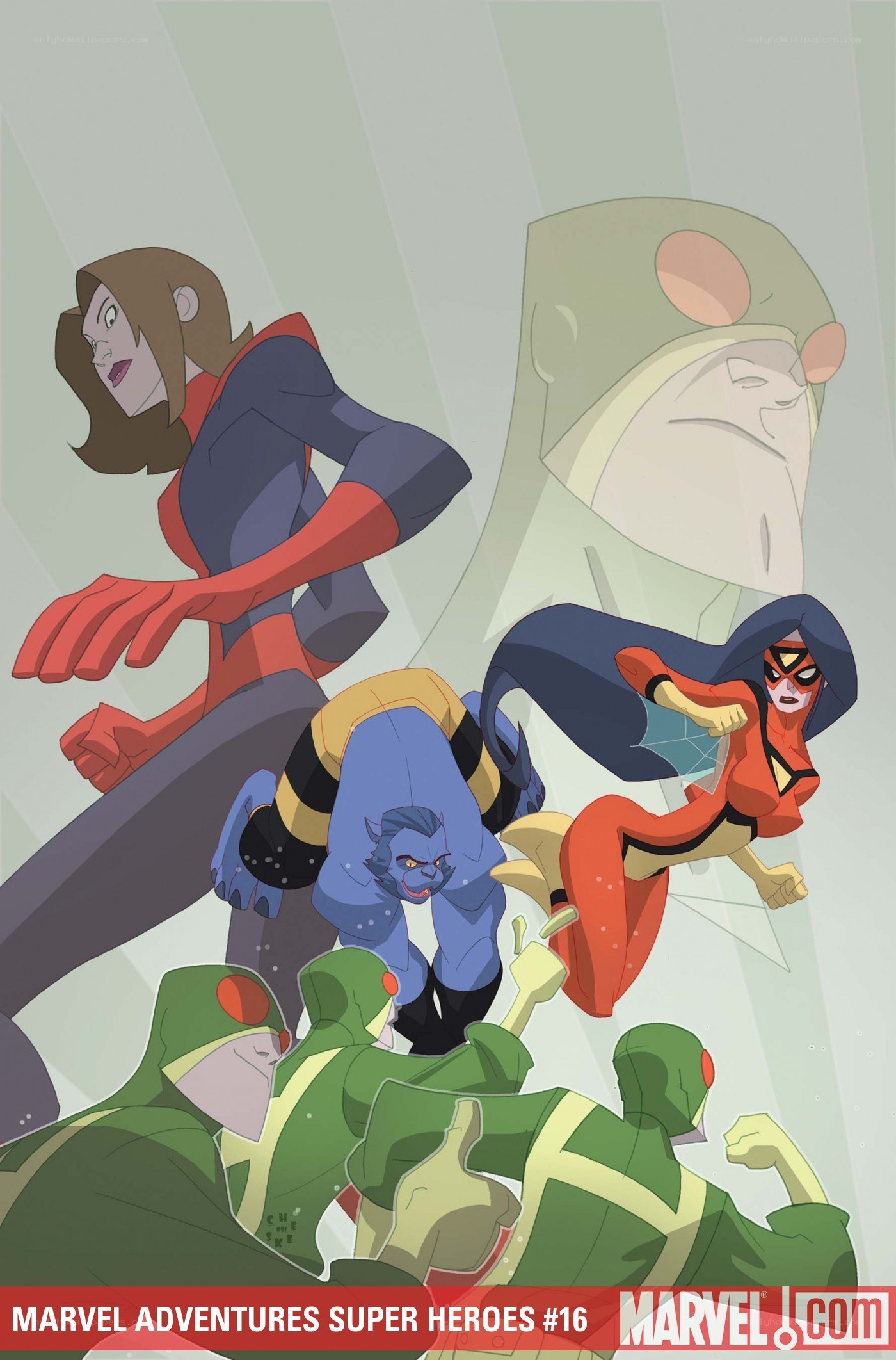 Marvel Super Heroes in action