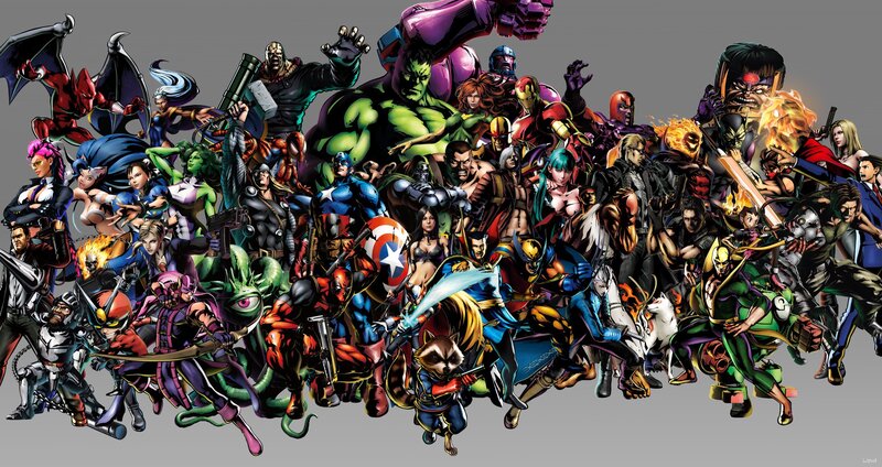 Marvel superhero ensemble