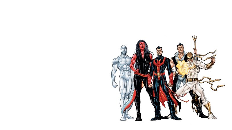 Marvel superhero team lineup