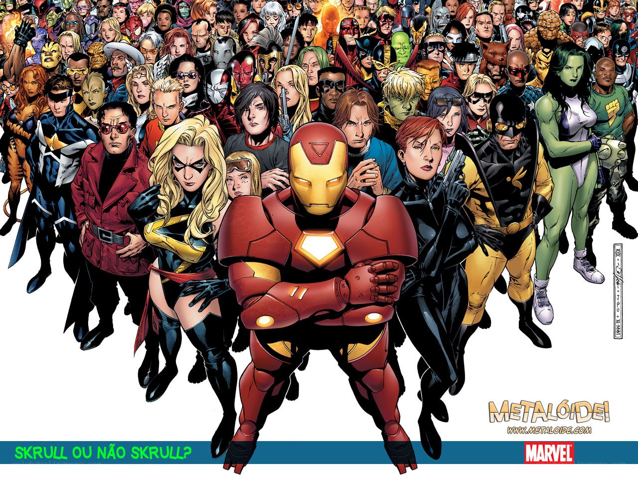 Marvel superhero team-up