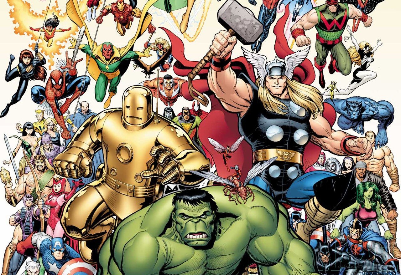 Marvel superhero team-up