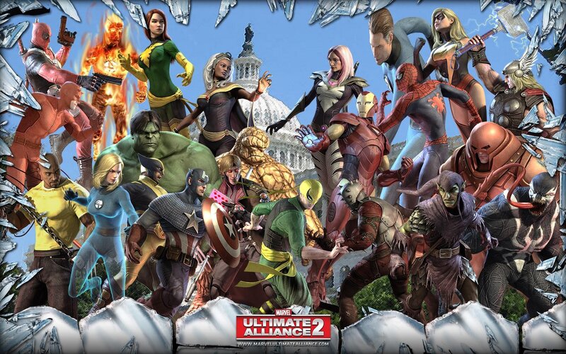 Marvel Ultimate Alliance 2 characters