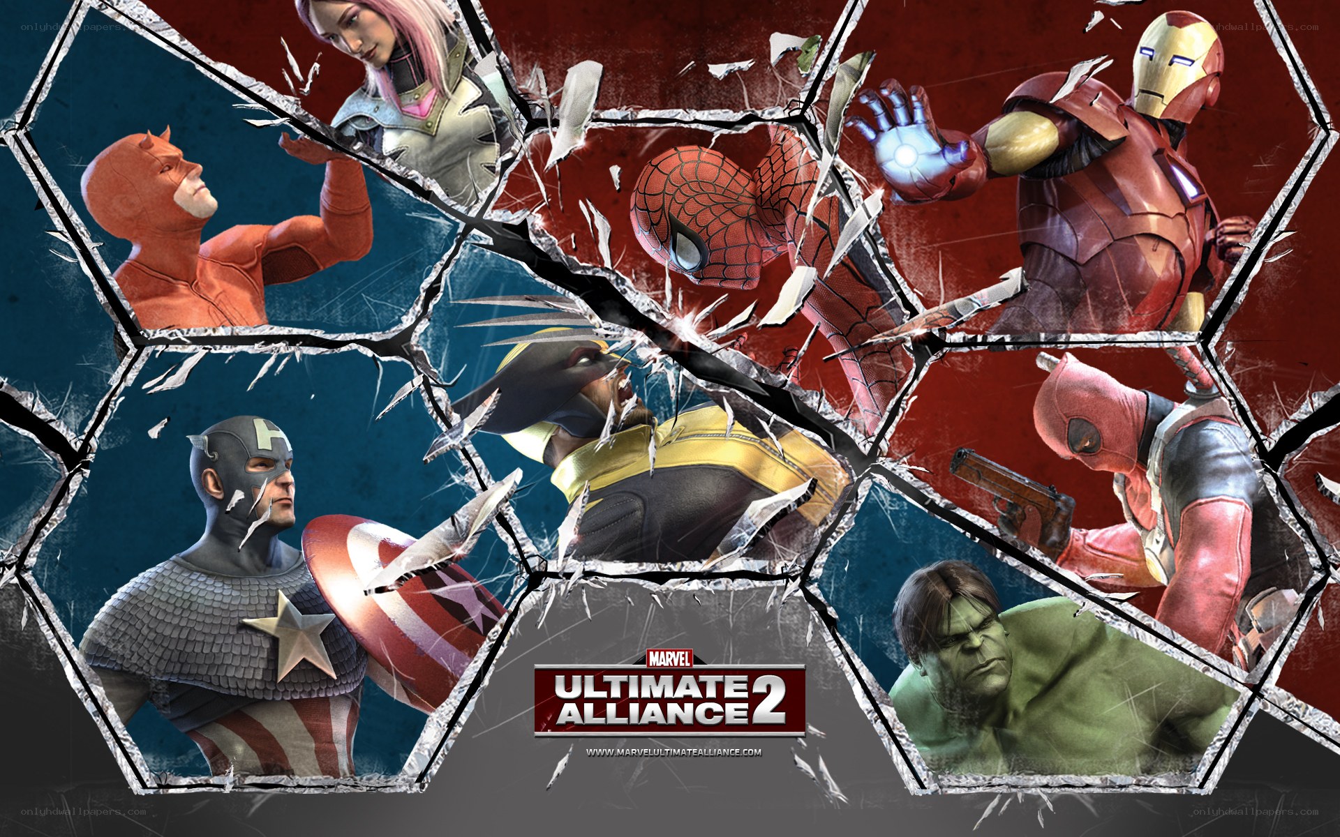 Marvel Ultimate Alliance 2 characters