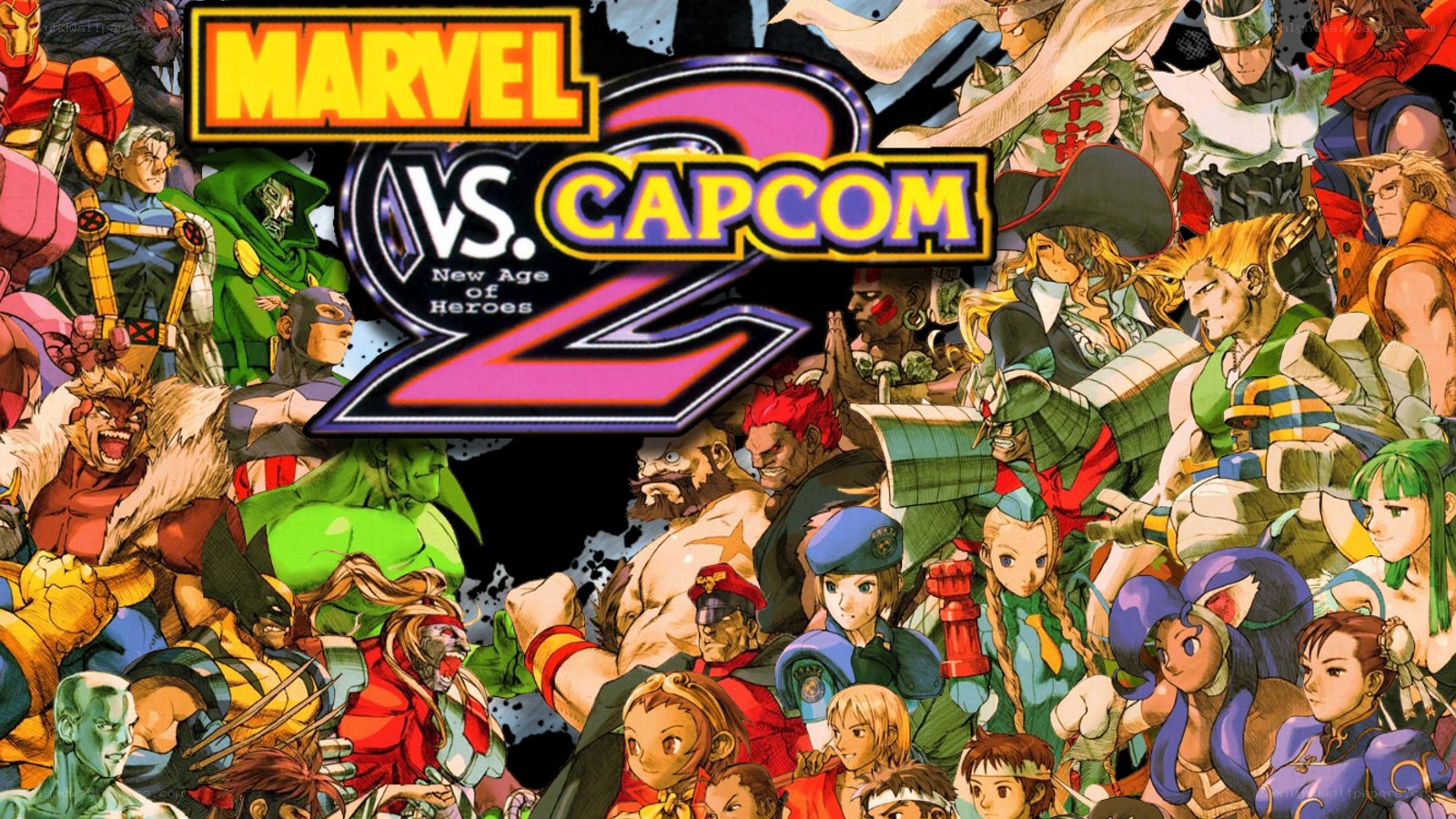 Marvel vs Capcom 2 artwork
