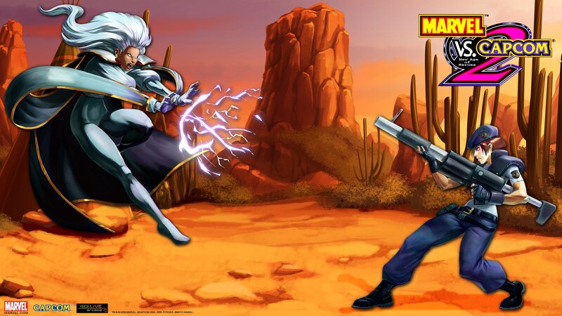 Marvel vs Capcom 2 artwork