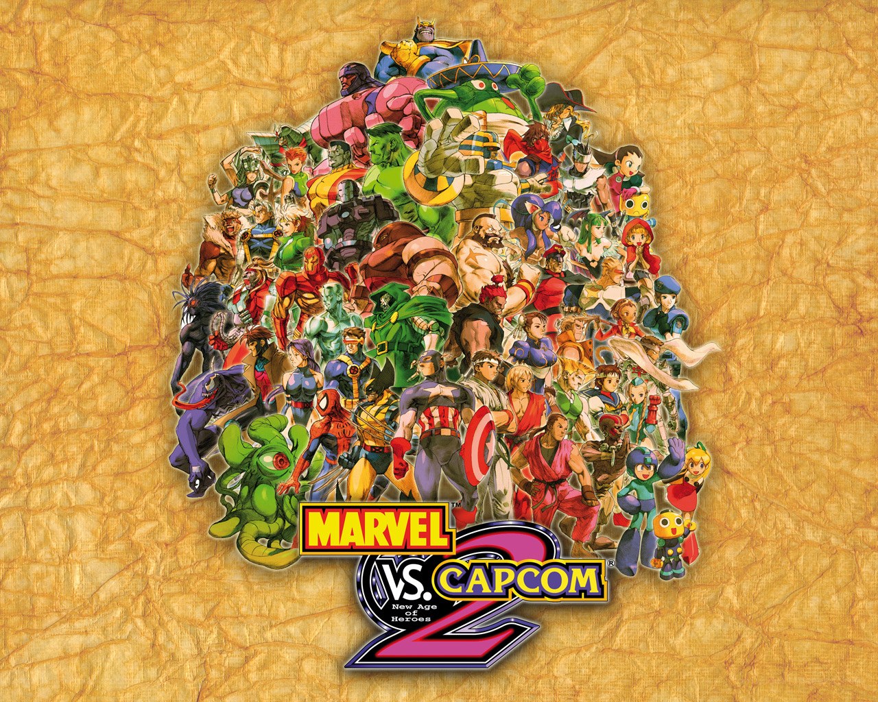Marvel vs Capcom 2 character lineup