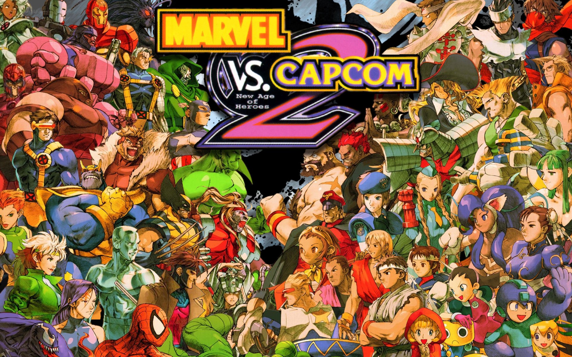 Marvel vs Capcom 2 characters