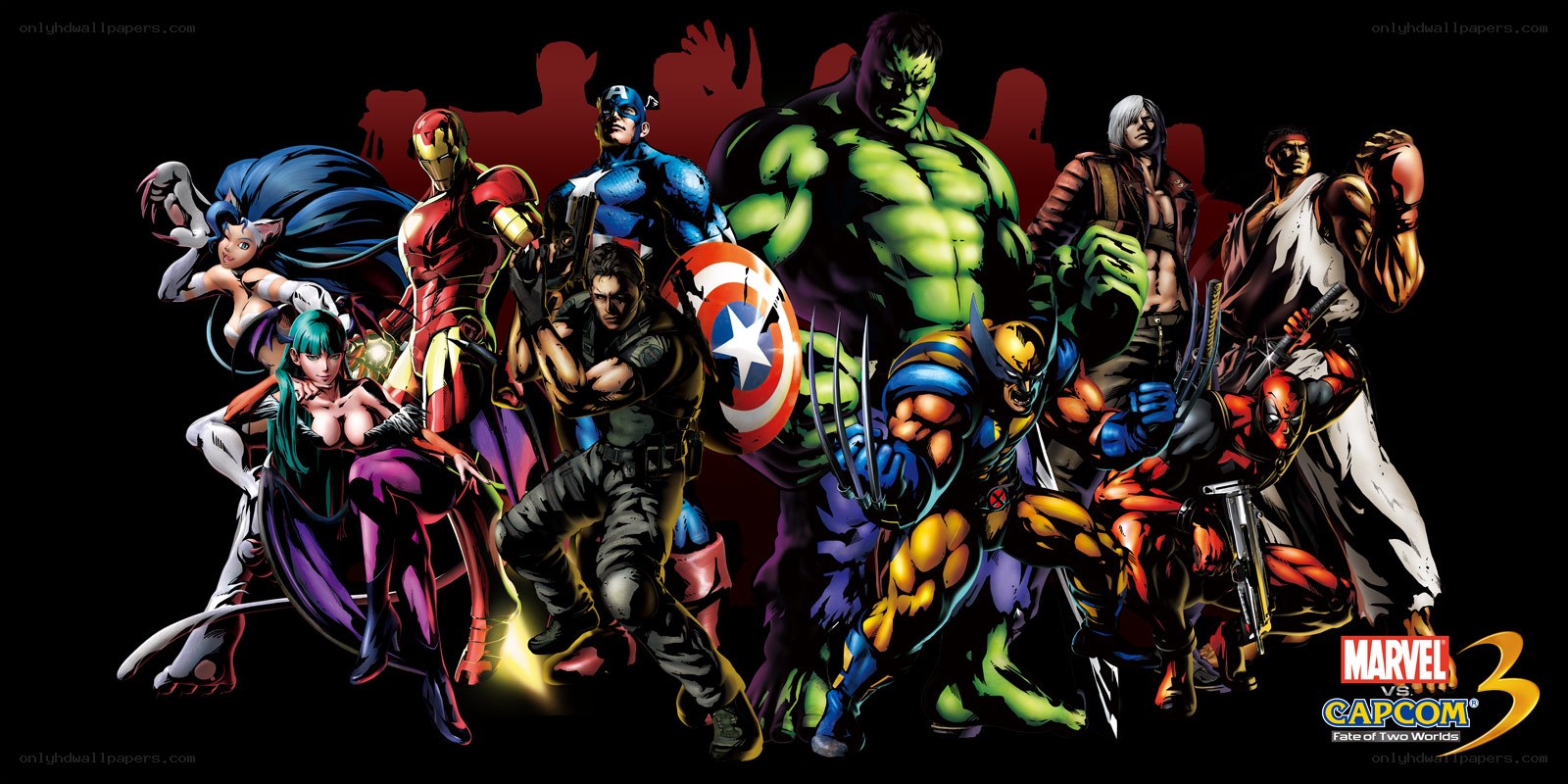 Marvel vs Capcom 3 characters