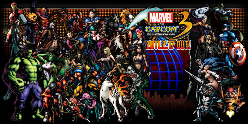 Marvel vs Capcom 3 characters