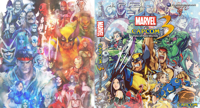 Marvel vs Capcom 3 cover art