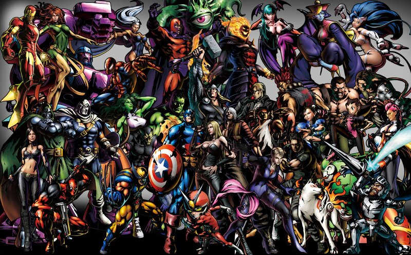 Marvel vs Capcom characters