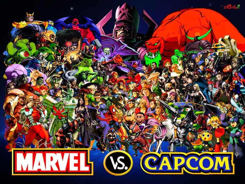 Marvel Vs Capcom Characters — Red