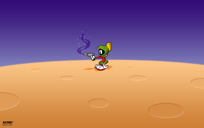 Marvin the Martian on Mars