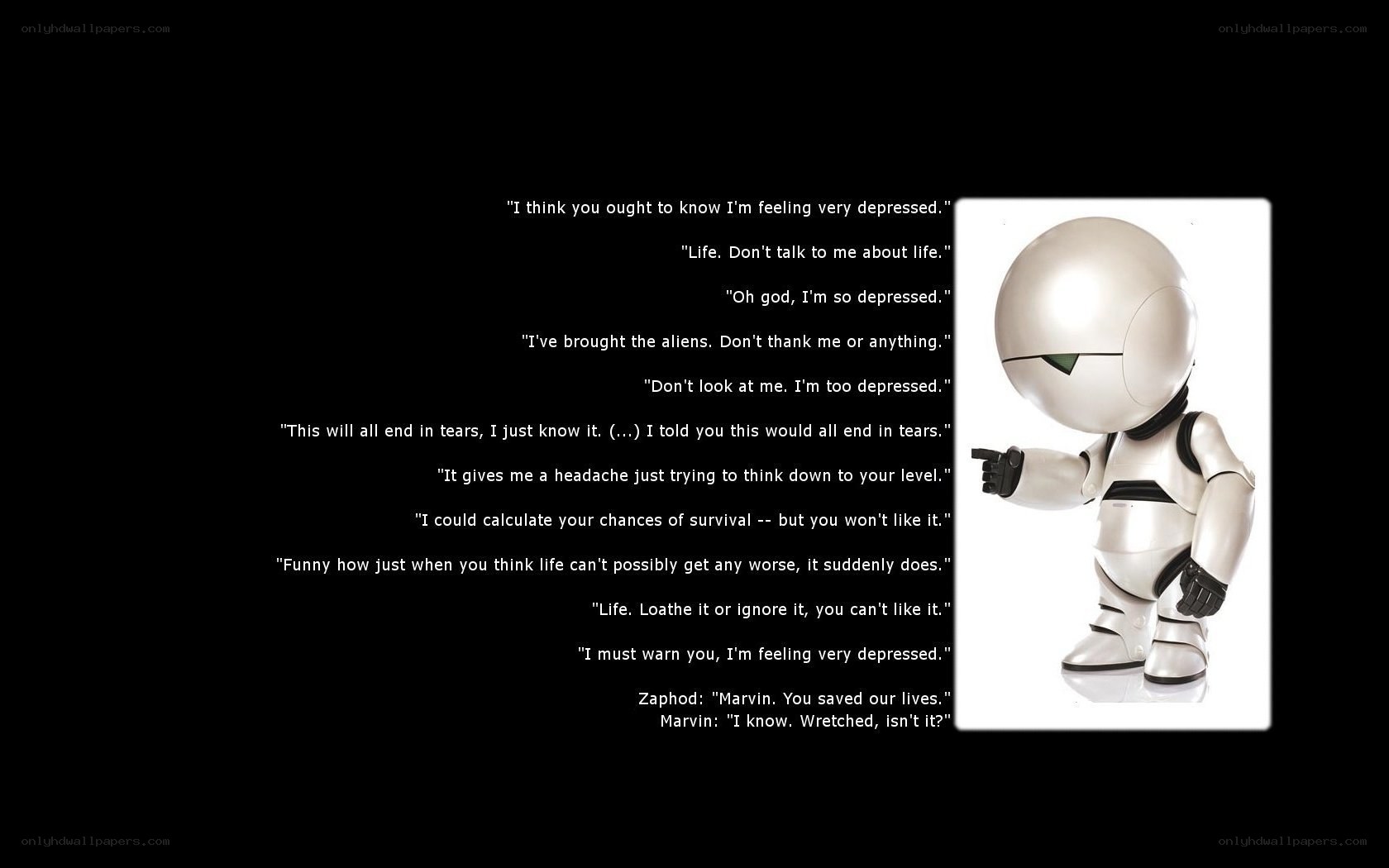 Marvin the Paranoid Android