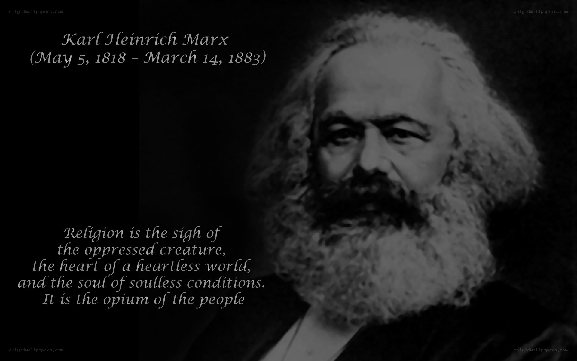 Marx quote on religion