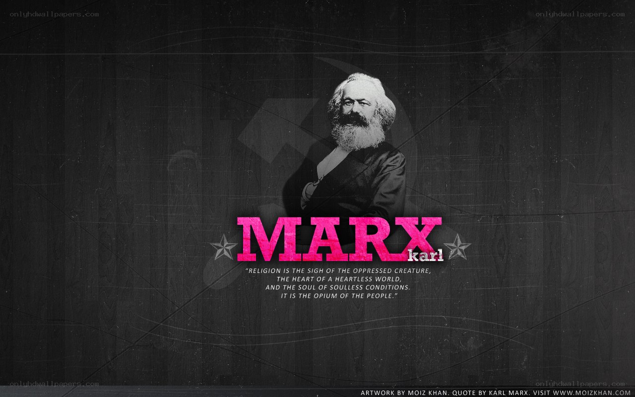 Marx quote wallpaper