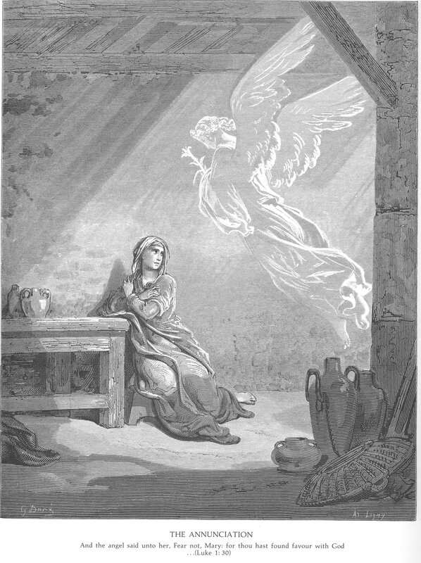 Mary and Angel