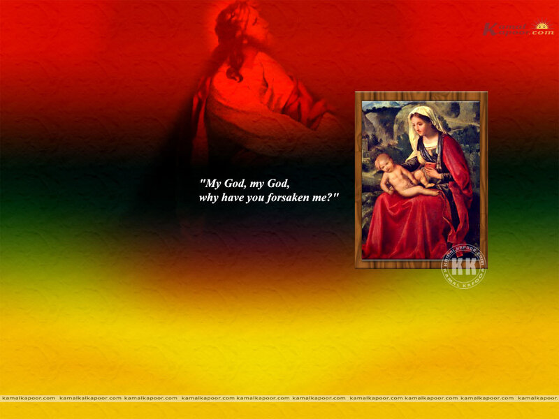 Mary and Baby Jesus — Red