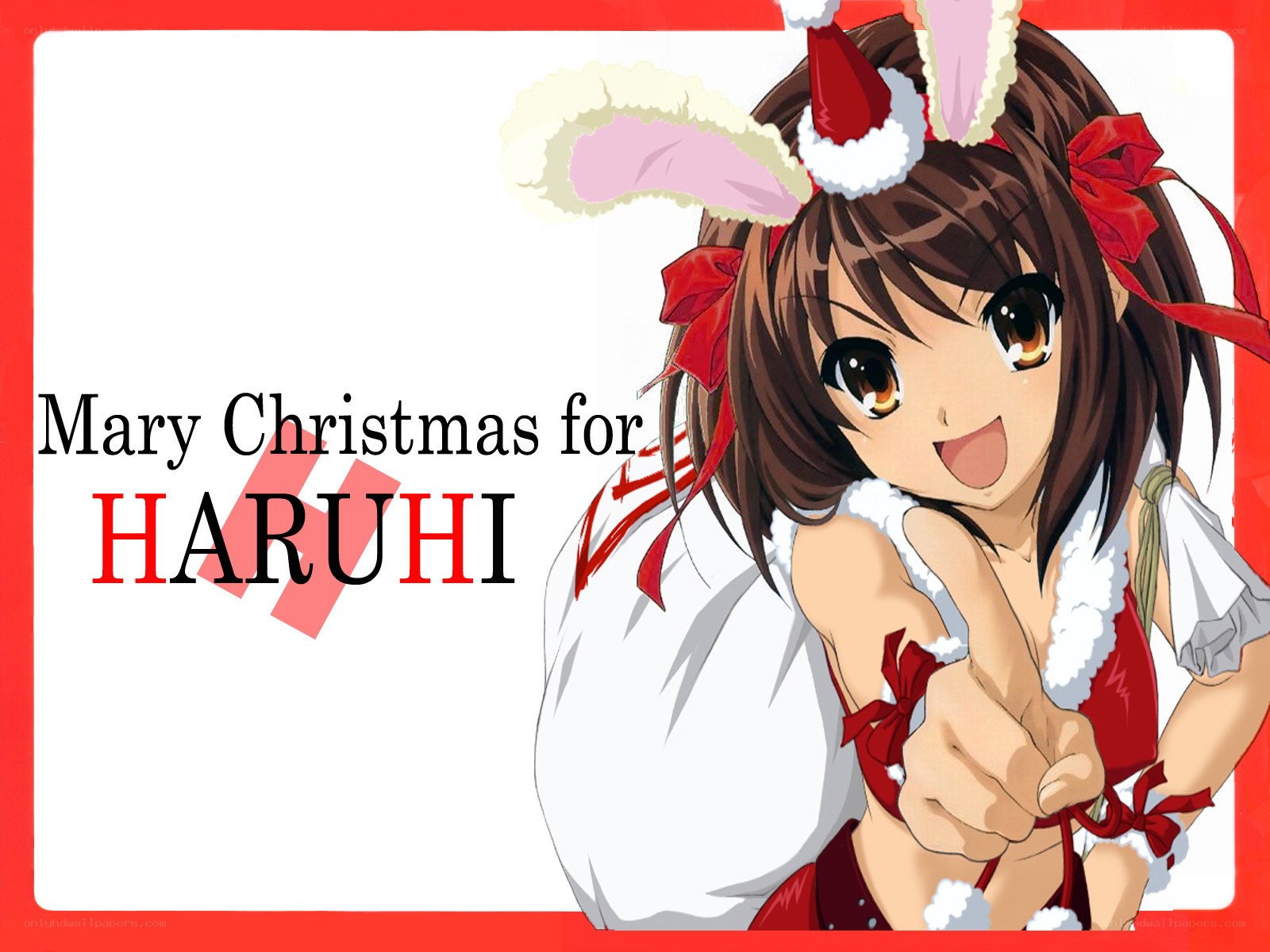 Mary Christmas for Haruhi