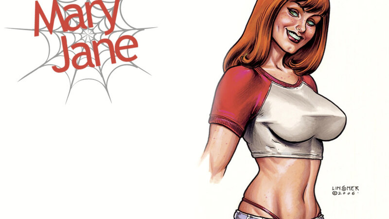 Mary Jane comic illustration