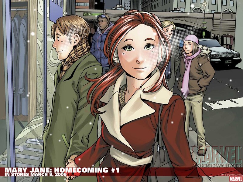 Mary Jane in the city