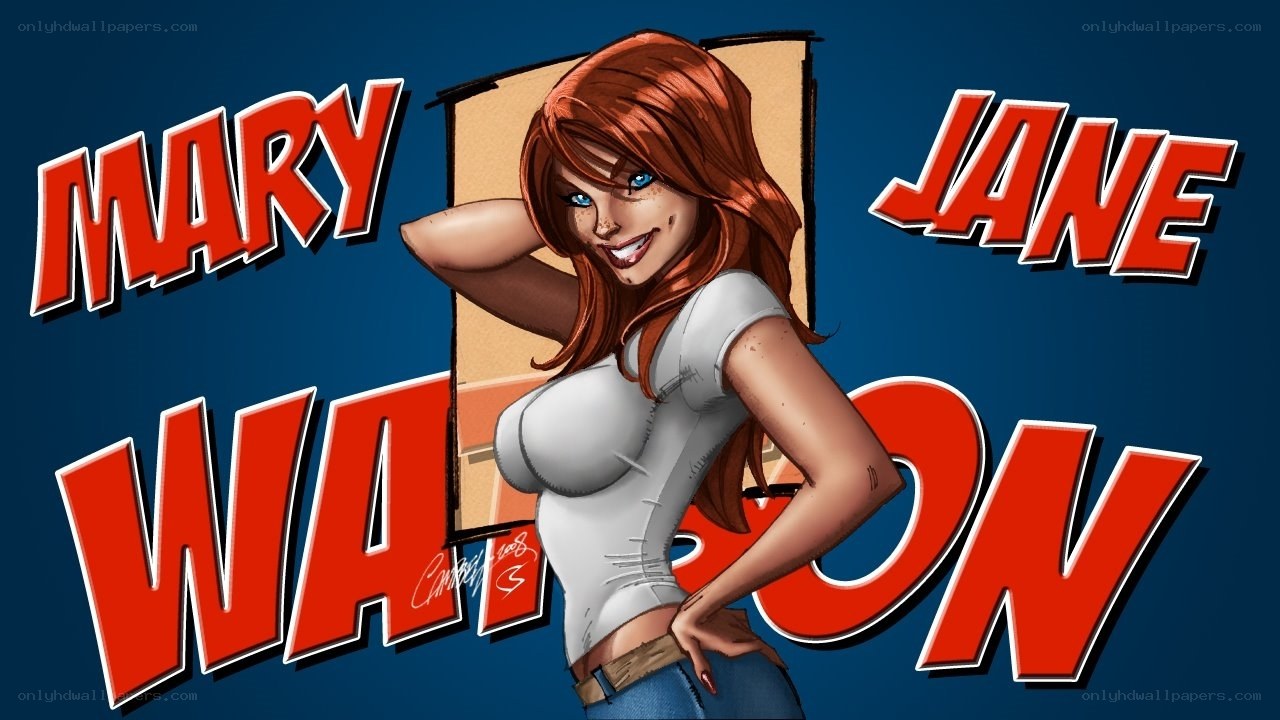 Mary Jane Watson illustration