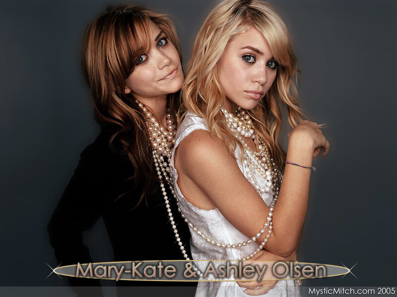 Mary-Kate and Ashley Olsen portrait