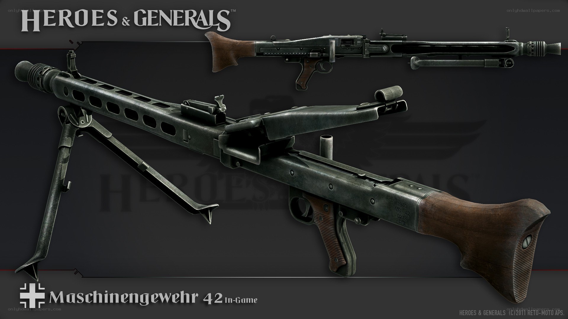 Maschinengewehr 42 in-game
