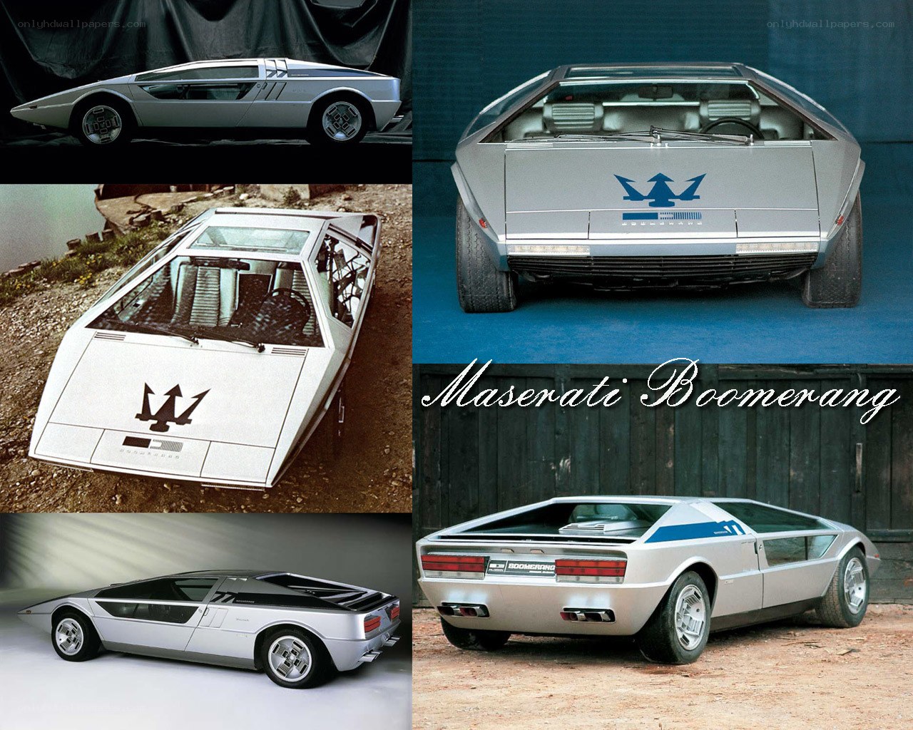 Maserati Boomerang concept car