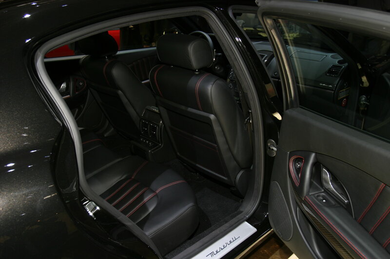 Maserati car interior