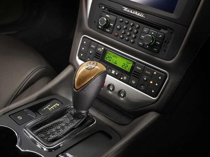 Maserati car interior