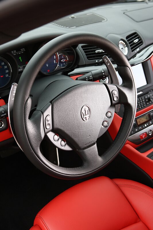 Maserati Car Interior — Black