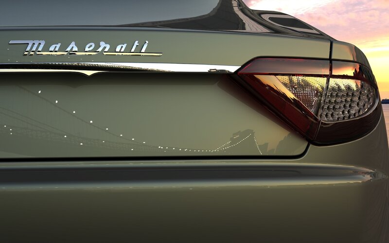 Maserati Car Rear