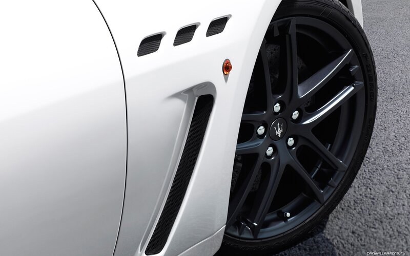 Maserati car wheel detail