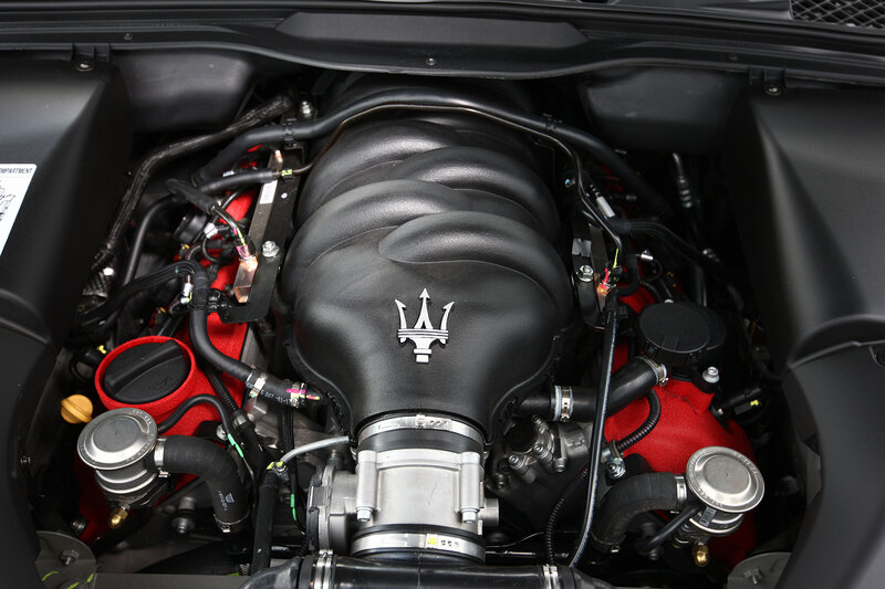 Maserati engine bay
