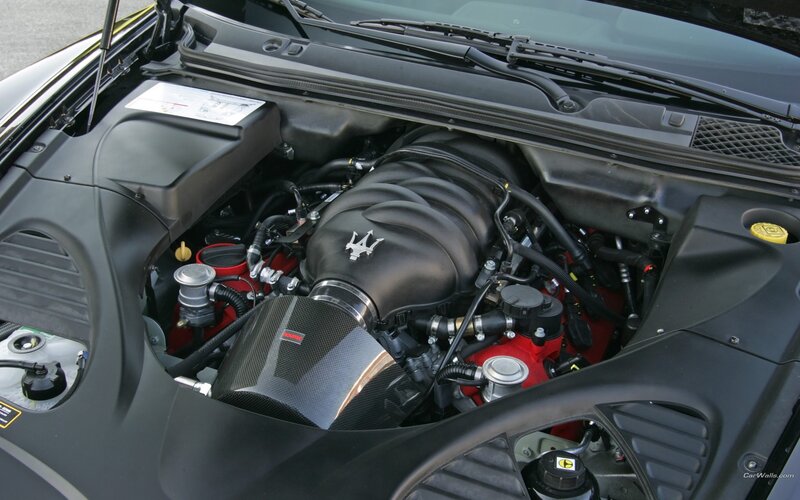 Maserati engine bay