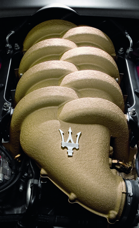 Maserati engine cover