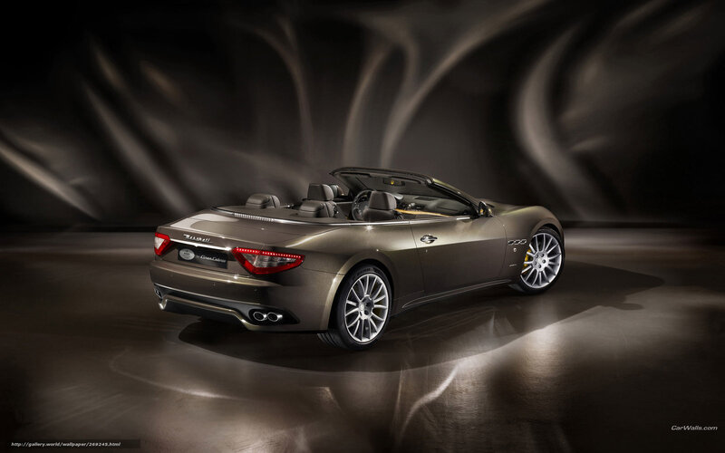 Maserati GranCabrio — Brown