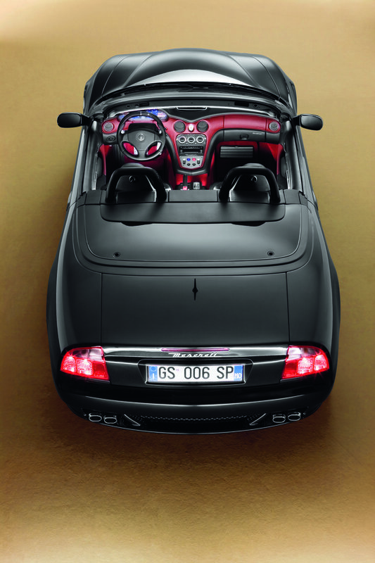 Maserati GranCabrio from above