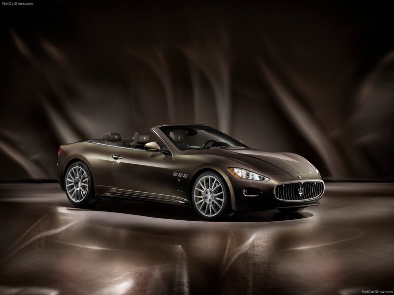 Maserati GranCabrio in studio