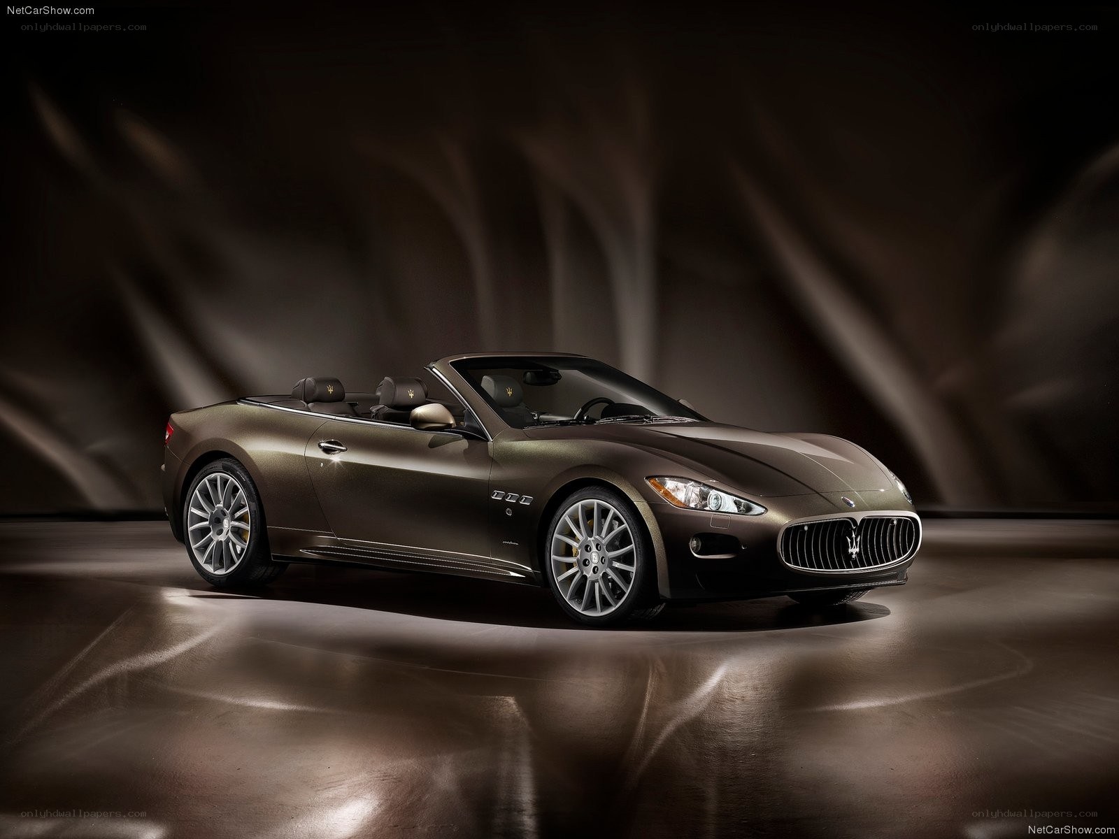 Maserati GranCabrio in studio