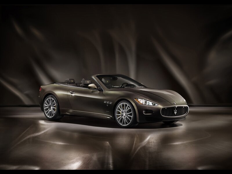 Maserati GranCabrio in studio