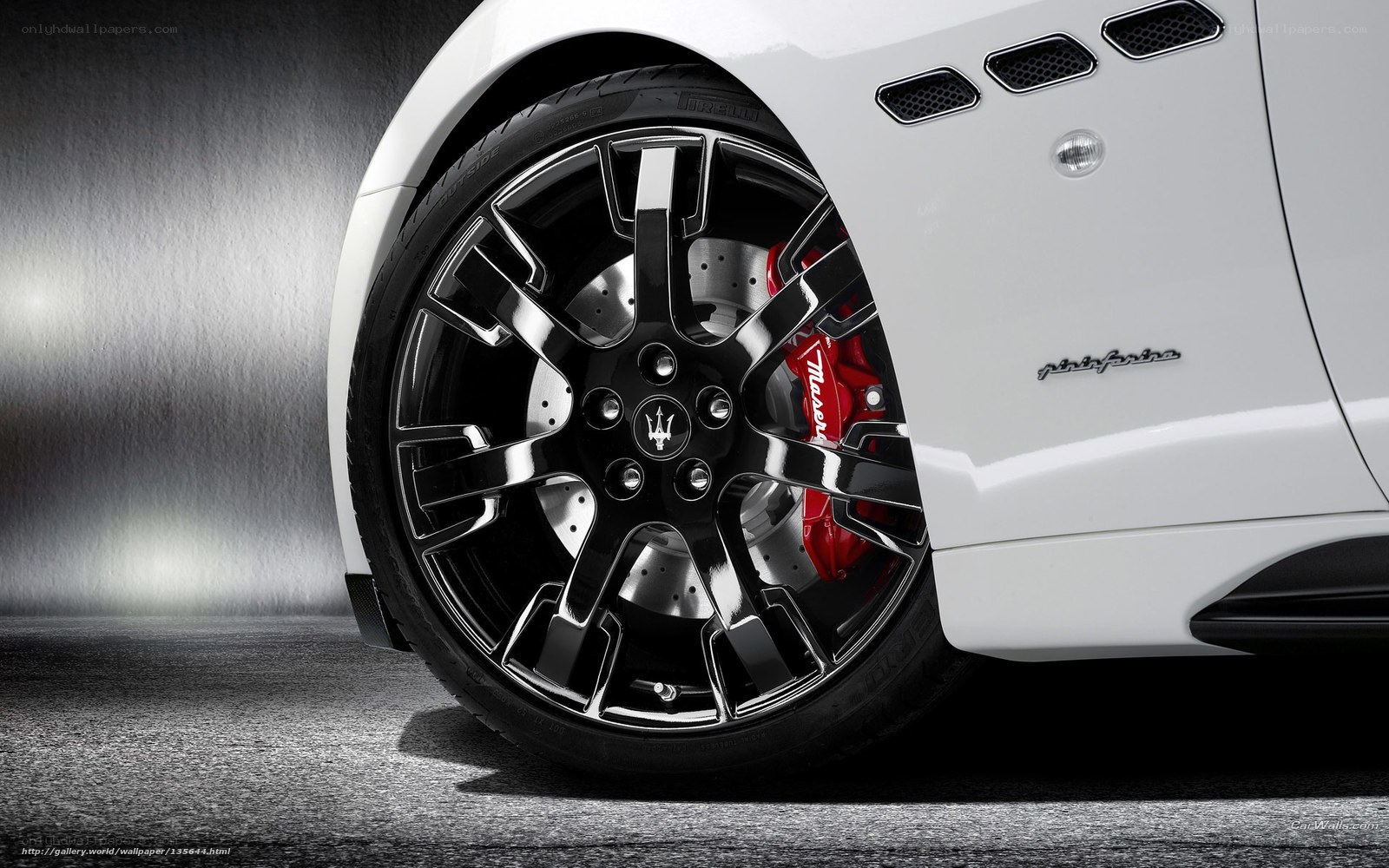 Maserati GranTurismo wheel detail