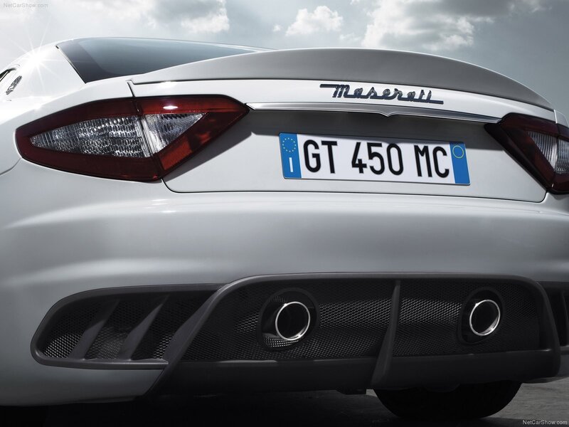 Maserati GT 450 MC rear view