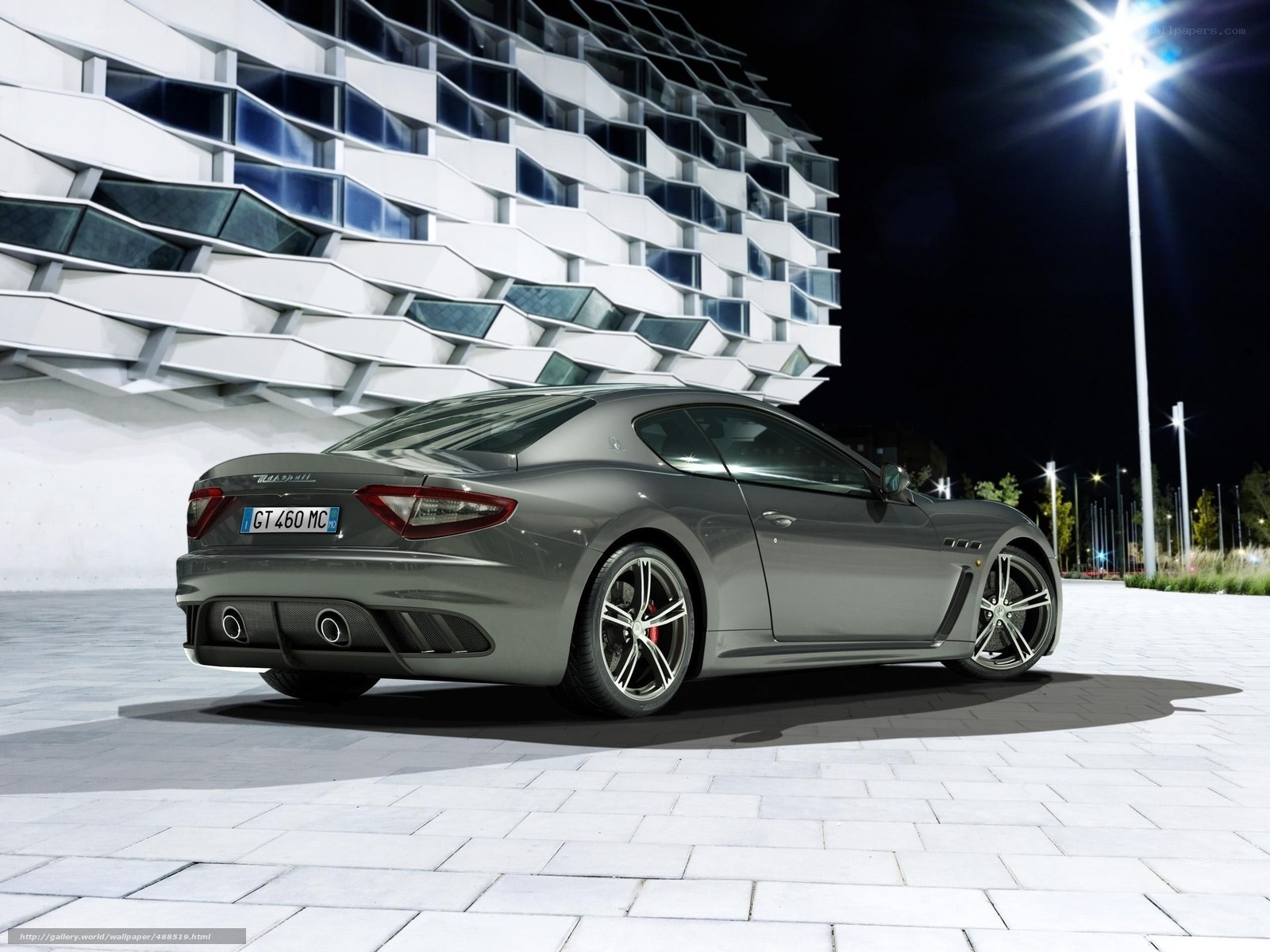 Maserati GT MC at night