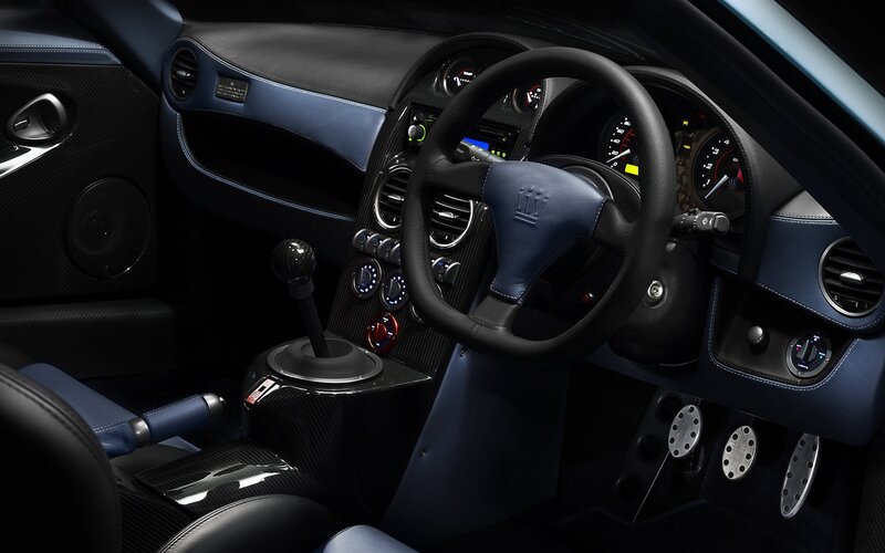 Maserati interior dashboard