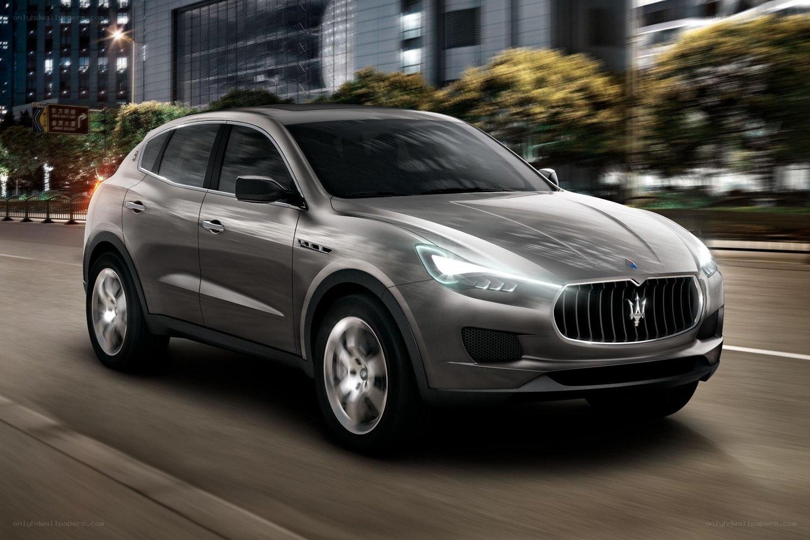 Maserati Levante in city