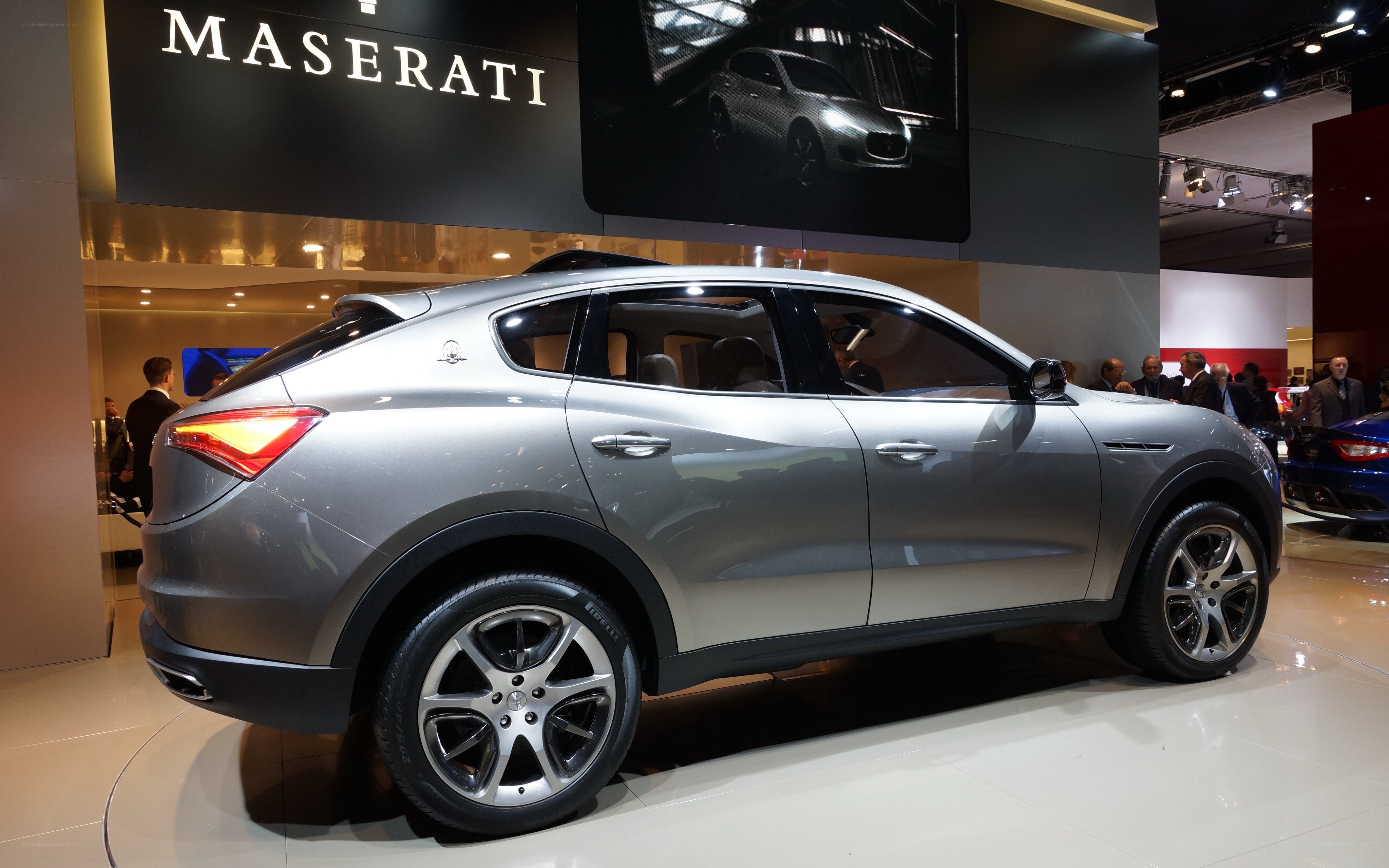 Maserati Levante on display